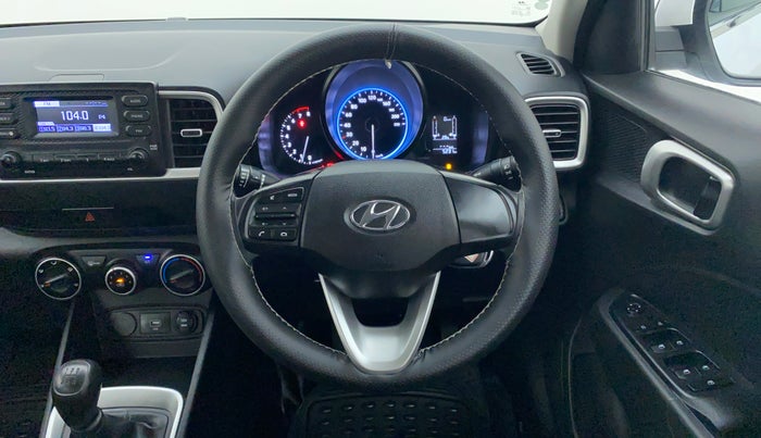 2020 Hyundai VENUE S MT 1.2 KAPPA, Petrol, Manual, 5,415 km, Steering Wheel Close-up