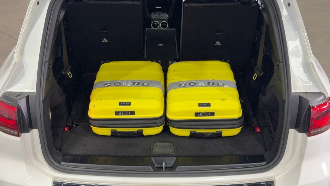 Boot Inside View with Luggage