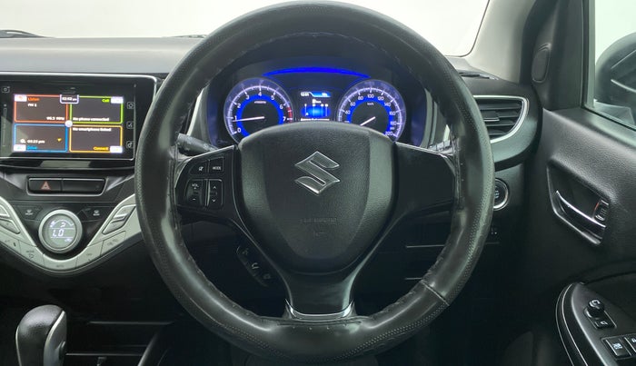 2017 Maruti Baleno ALPHA CVT PETROL 1.2, Petrol, Automatic, 25,365 km, Steering Wheel Close Up