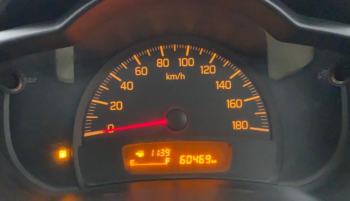 2015 Maruti Celerio VXI, Petrol, Manual, 60,469 km, Odometer Image