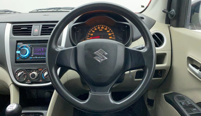 2015 Maruti Celerio VXI, Petrol, Manual, 60,469 km, Steering Wheel Close Up