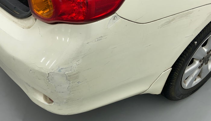 2010 Toyota Corolla Altis G PETROL, Petrol, Manual, 83,706 km, Rear bumper - Minor damage