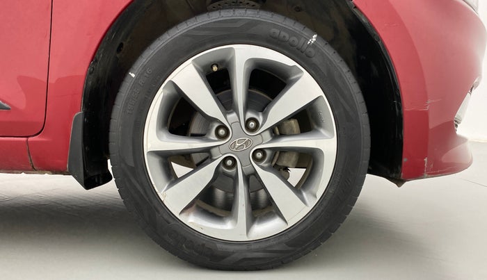 2017 Hyundai Elite i20 ASTA 1.2, Petrol, Manual, 99,517 km, Right Front Wheel