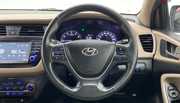 2017 Hyundai Elite i20 ASTA 1.2, Petrol, Manual, 99,517 km, Steering Wheel Close Up