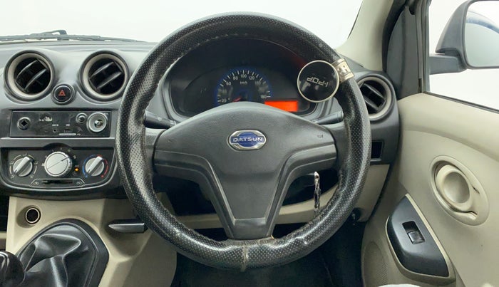 2017 Datsun Go T, Petrol, Manual, 61,811 km, Steering Wheel Close Up
