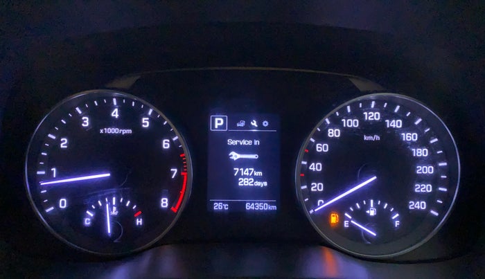 2017 Hyundai New Elantra 2.0 SX(O) AT PETROL, Petrol, Automatic, 64,350 km, Odometer Image