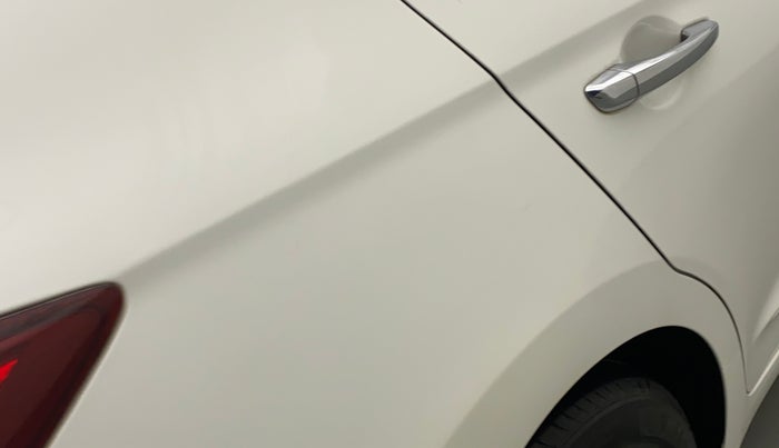 2017 Hyundai New Elantra 2.0 SX(O) AT PETROL, Petrol, Automatic, 64,350 km, Right quarter panel - Slightly dented