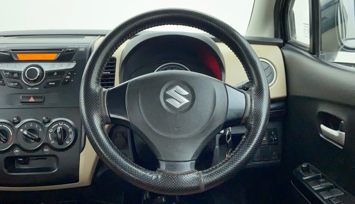 2017 Maruti Wagon R 1.0 VXI, Petrol, Manual, 28,652 km, Steering Wheel Close Up