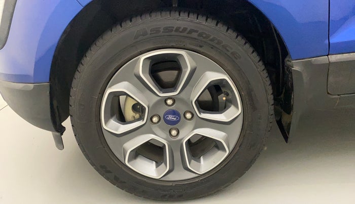 2020 Ford Ecosport TITANIUM 1.5 SPORTS(SUNROOF) PETROL, Petrol, Manual, 24,960 km, Left Front Wheel