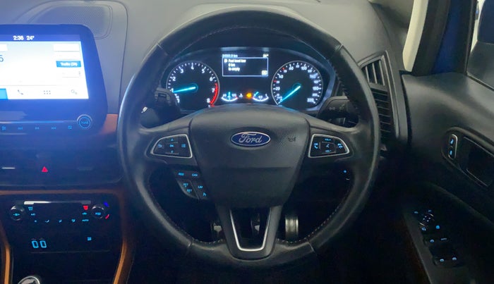 2020 Ford Ecosport TITANIUM 1.5 SPORTS(SUNROOF) PETROL, Petrol, Manual, 24,960 km, Steering Wheel Close Up
