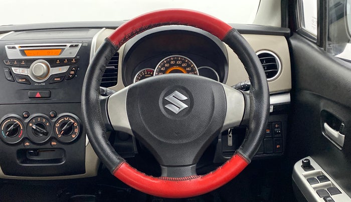 2014 Maruti Wagon R 1.0 VXI, Petrol, Manual, 33,965 km, Steering Wheel Close Up