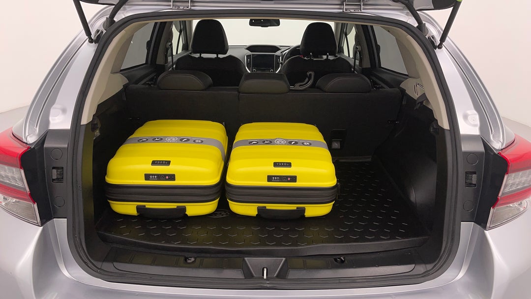 Boot Inside View with Luggage