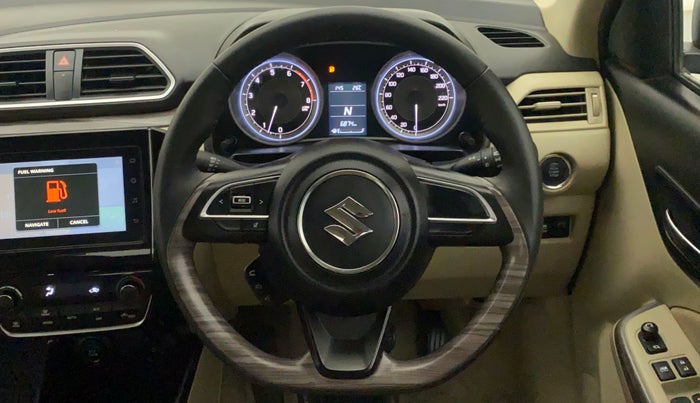 2021 Maruti Dzire ZXI AMT, Petrol, Automatic, 6,874 km, Steering Wheel Close Up