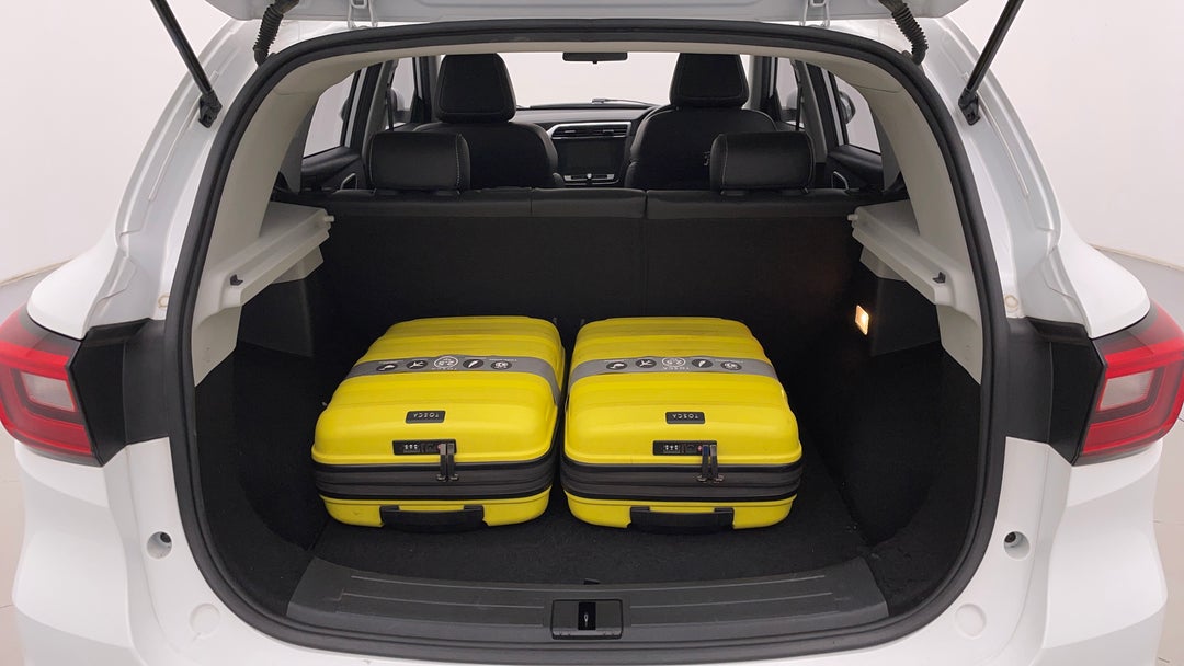 Boot Inside View with Luggage
