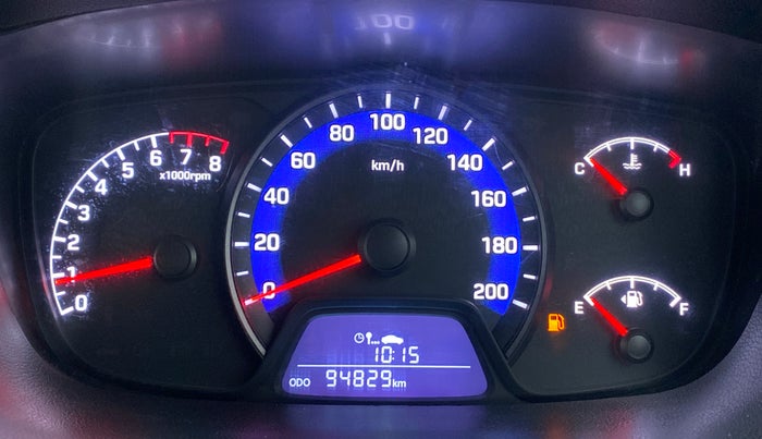 2018 Hyundai Xcent SX 1.2, CNG, Manual, 94,829 km, Odometer Image