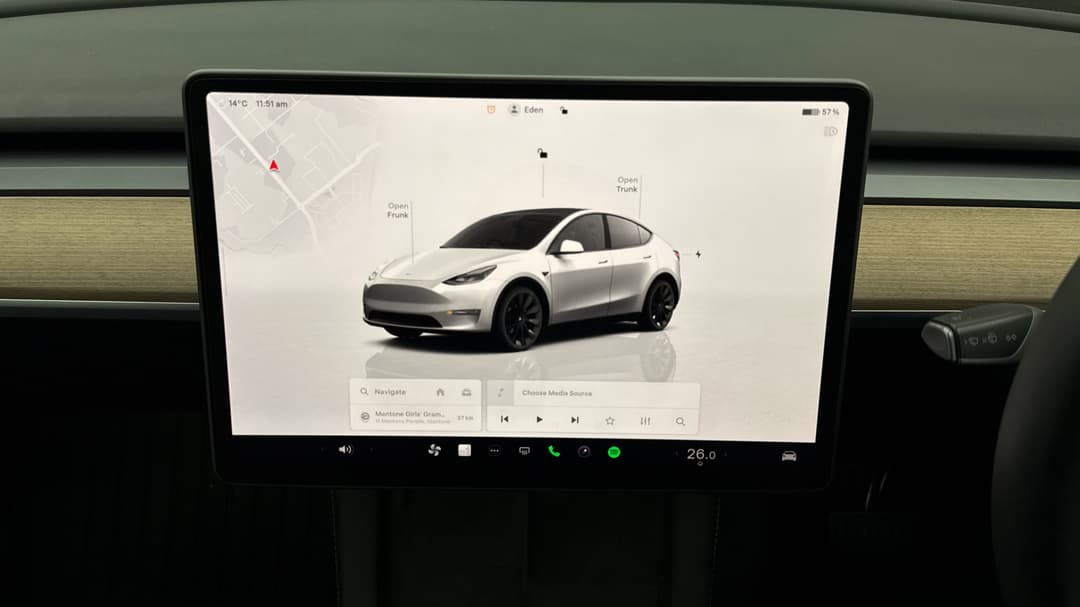 2022 Tesla Model Y Rear-wheel Drive, Automatic, 59496 km, Center Console
