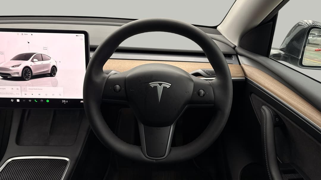 2022 Tesla Model Y Rear-wheel Drive, Automatic, 59496 km, Steering Wheel Close-up