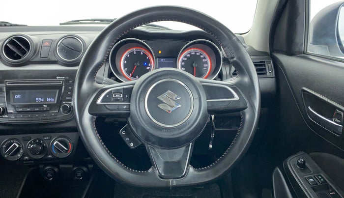 2018 Maruti Swift VXI, Petrol, Manual, 42,781 km, Steering Wheel Close Up