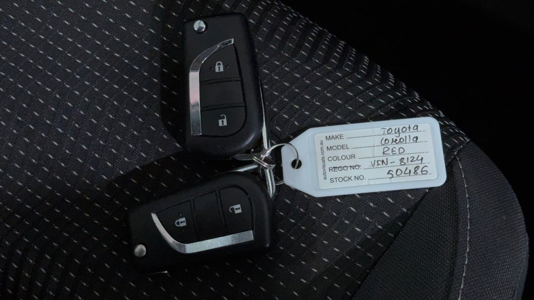 2017 Toyota Corolla Ascent, Automatic, 79006 km, Key Close-up