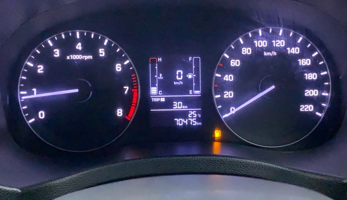 2016 Hyundai Creta SX PLUS 1.6 PETROL, Petrol, Manual, 70,474 km, Odometer Image