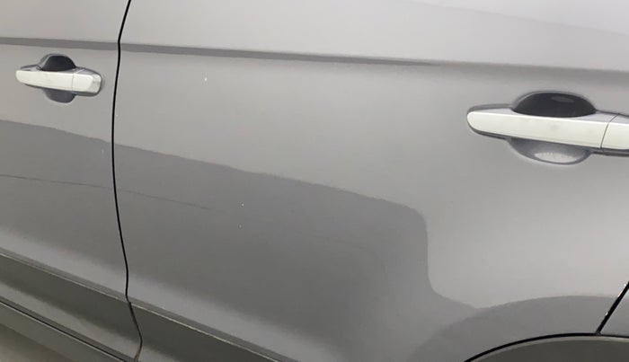 2016 Hyundai Creta SX PLUS 1.6 PETROL, Petrol, Manual, 70,474 km, Rear left door - Slightly dented