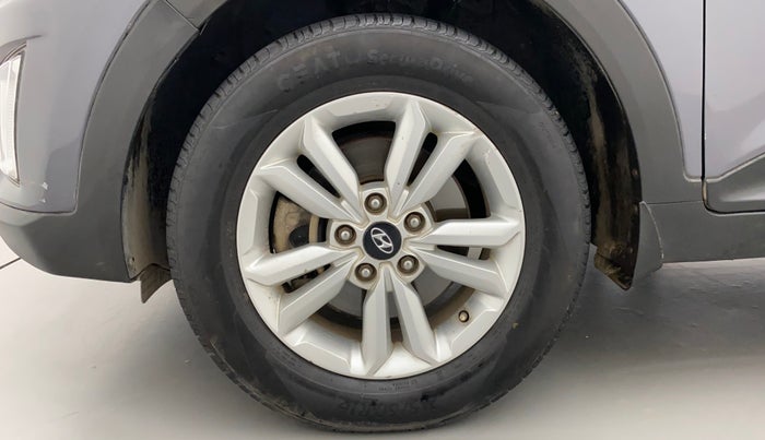 2016 Hyundai Creta SX PLUS 1.6 PETROL, Petrol, Manual, 70,474 km, Left Front Wheel