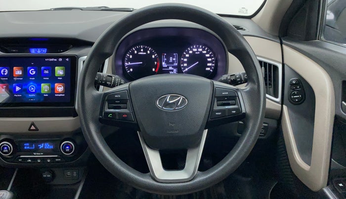 2016 Hyundai Creta SX PLUS 1.6 PETROL, Petrol, Manual, 70,474 km, Steering Wheel Close Up