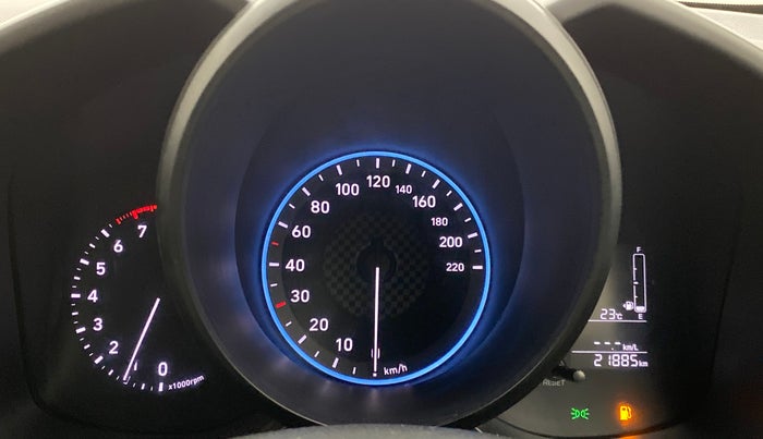 2020 Hyundai VENUE S 1.0 TURBO MT, Petrol, Manual, 21,921 km, Odometer Image