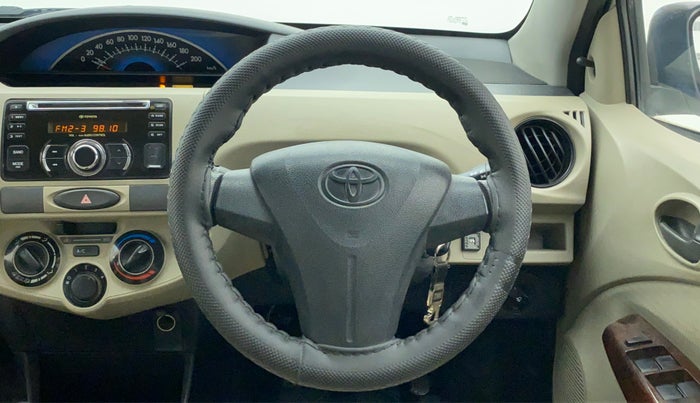 2013 Toyota Etios Liva G, CNG, Manual, 40,794 km, Steering Wheel Close Up