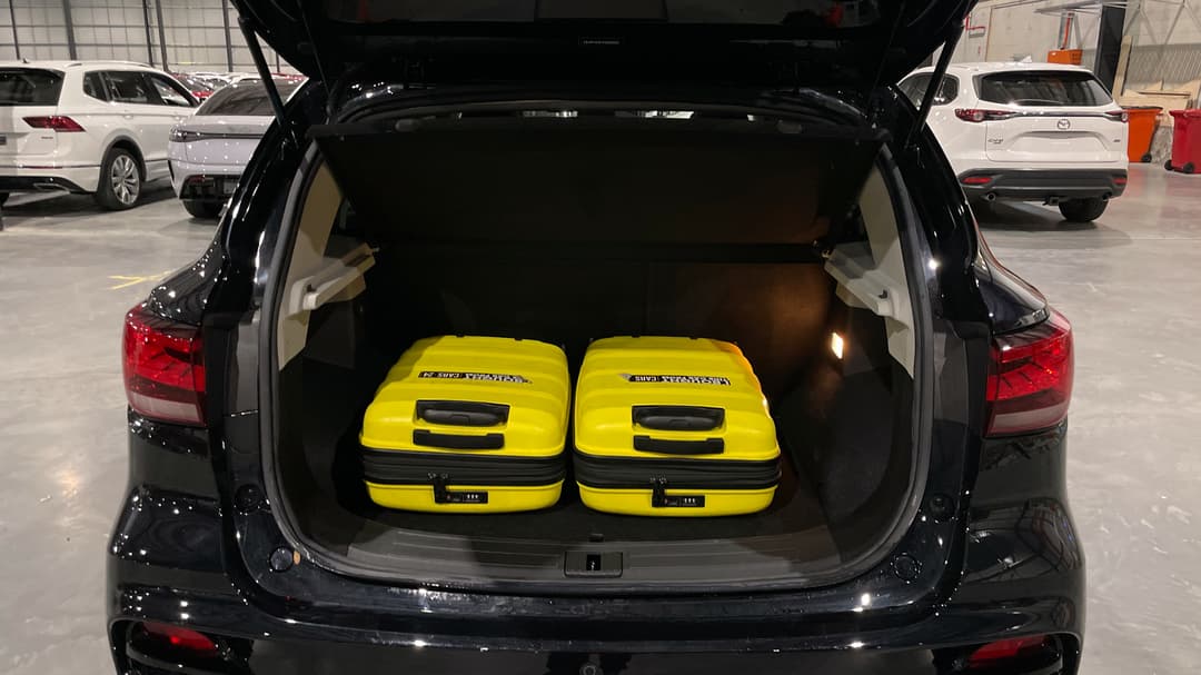 2022 MG ZS EV Essence, Automatic, 46432 km, Boot Inside View with Luggage