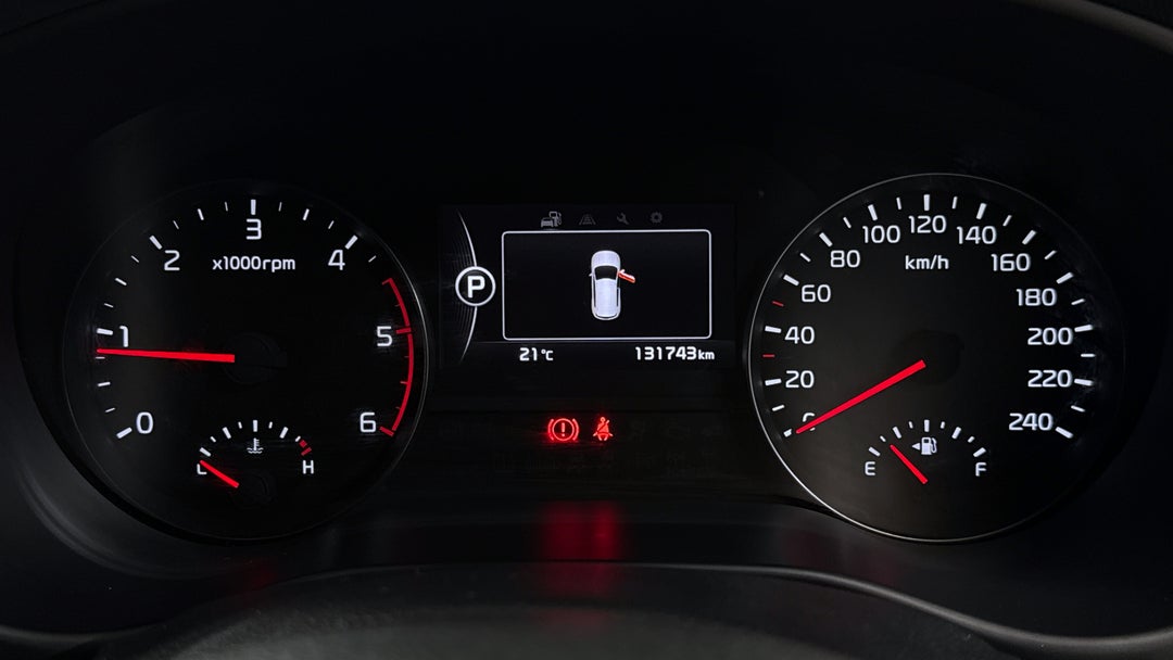 2017 Kia Sportage Gt-line (AWD), Automatic, 131743 km, Odometer View