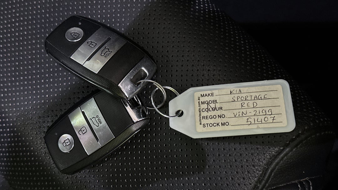 2017 Kia Sportage Gt-line (AWD), Automatic, 131743 km, Key Close-up