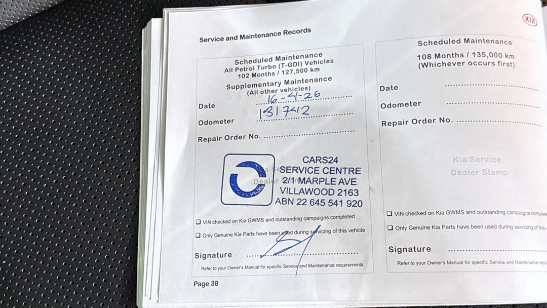 2017 Kia Sportage Gt-line (AWD), Automatic, 131743 km, Service History