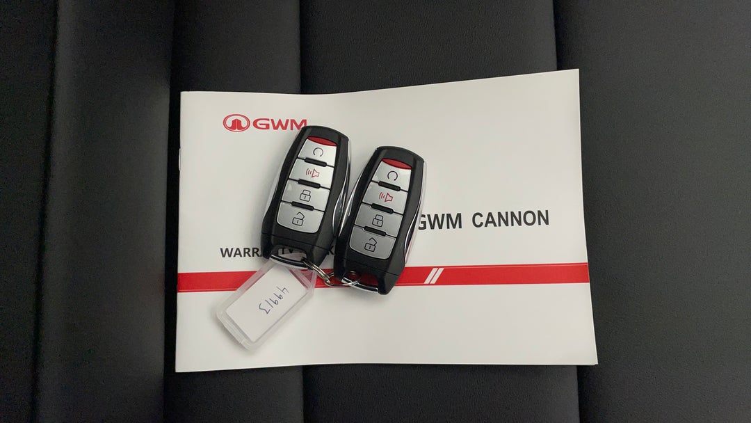 2025 GWM Cannon Lux (4x4), Automatic, 2056 km, Key Close-up