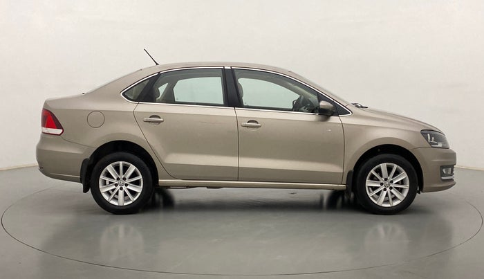2016 Volkswagen Vento HIGHLINE TDI AT, Diesel, Automatic, 90,271 km, Right Side View