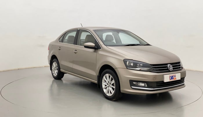 2016 Volkswagen Vento HIGHLINE TDI AT, Diesel, Automatic, 90,271 km, Right Front Diagonal