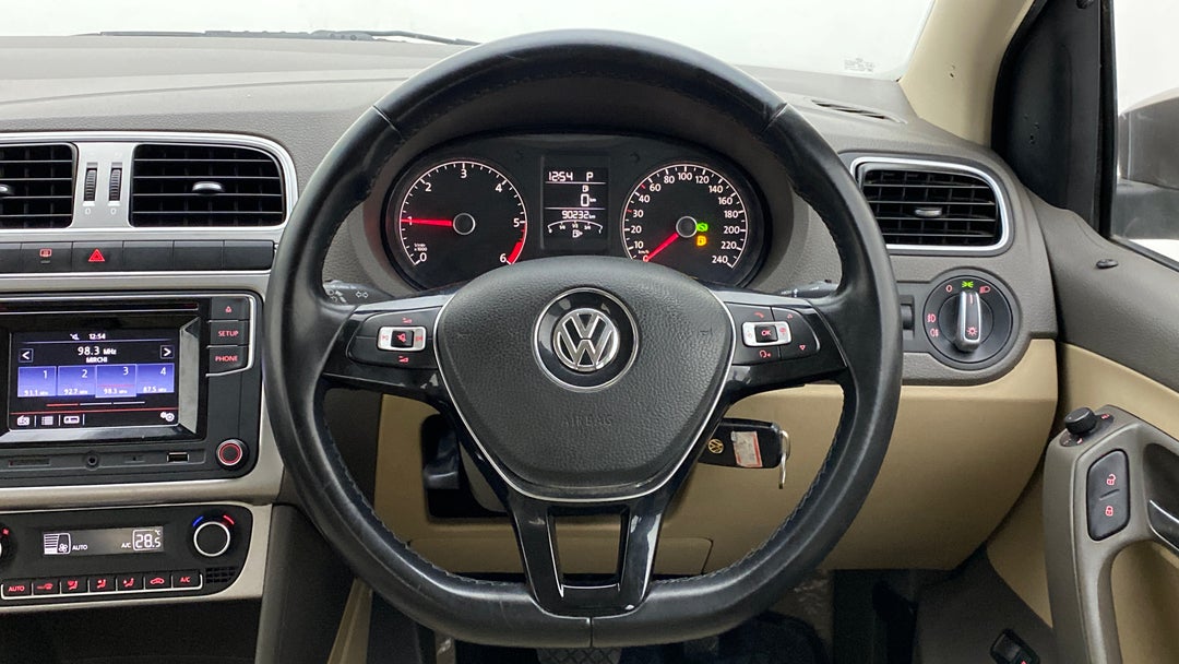 Steering Wheel Close Up