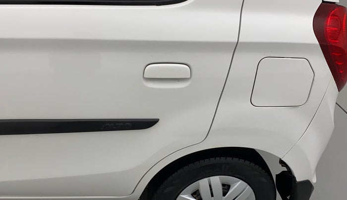 2019 Maruti Alto VXI, Petrol, Manual, 51,535 km, Left quarter panel - Rusted