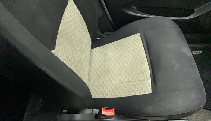 2019 Maruti Alto VXI, Petrol, Manual, 51,535 km, Front left seat (passenger seat) - Cover slightly stained