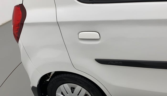 2019 Maruti Alto VXI, Petrol, Manual, 51,535 km, Right quarter panel - Minor scratches