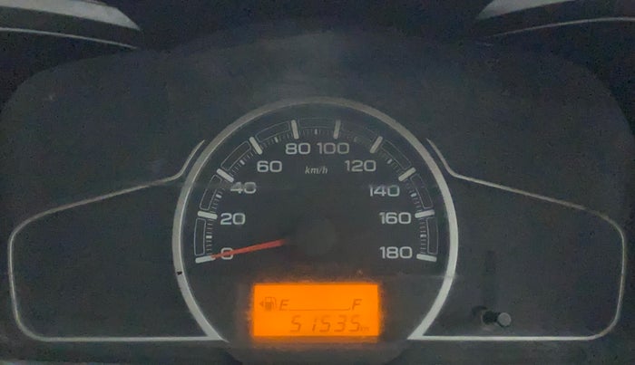 2019 Maruti Alto VXI, Petrol, Manual, 51,535 km, Odometer Image