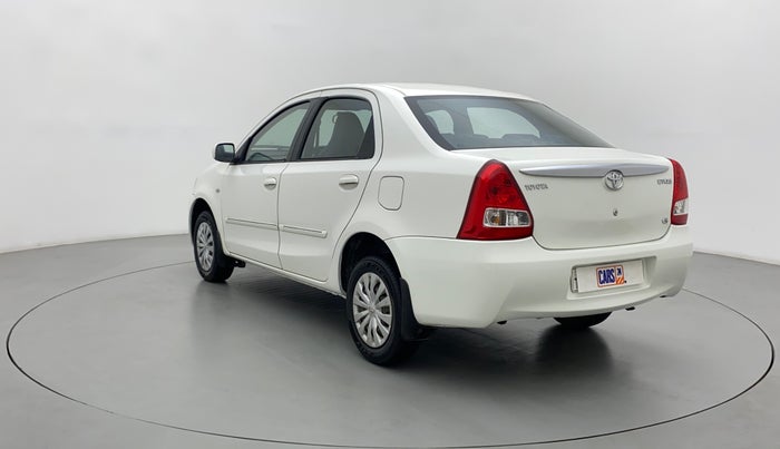 2011 Toyota Etios G, Petrol, Manual, 75,091 km, Left Back Diagonal