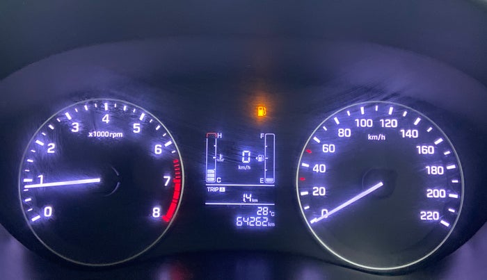 2017 Hyundai Elite i20 SPORTZ 1.2, Petrol, Manual, 64,262 km, Odometer Image