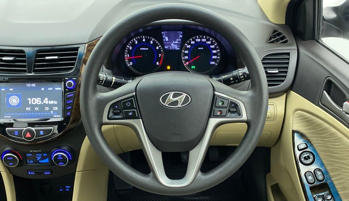 2017 Hyundai Verna 1.6 SX VTVT, Petrol, Manual, 11,826 km, Steering Wheel Close Up