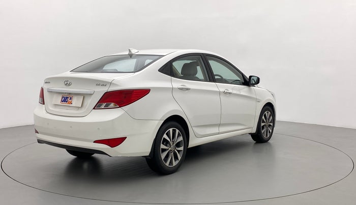 2017 Hyundai Verna 1.6 SX VTVT, Petrol, Manual, 11,826 km, Right Back Diagonal