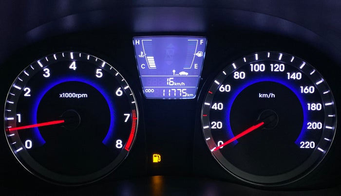 2017 Hyundai Verna 1.6 SX VTVT, Petrol, Manual, 11,826 km, Odometer Image