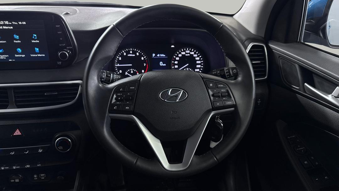 2020 Hyundai Tucson Active X (2WD) Black Int, Automatic, 37268 km, Steering Wheel Close-up