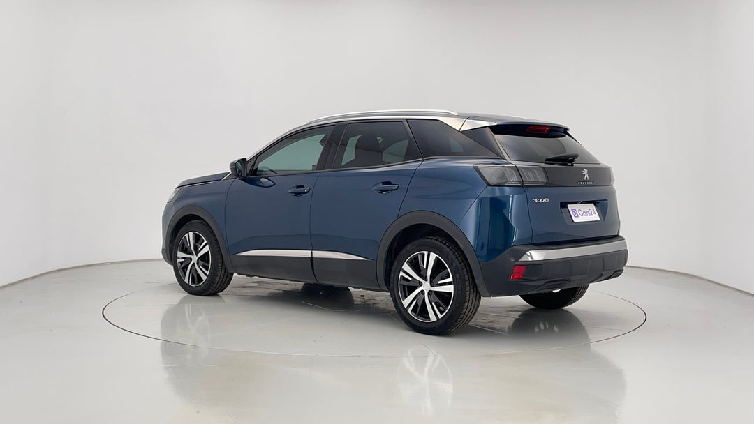 2021 Peugeot 3008 Allure 1.6 Thp, Automatic, 94305 km, Left Back Diagonal (45- Degree) View