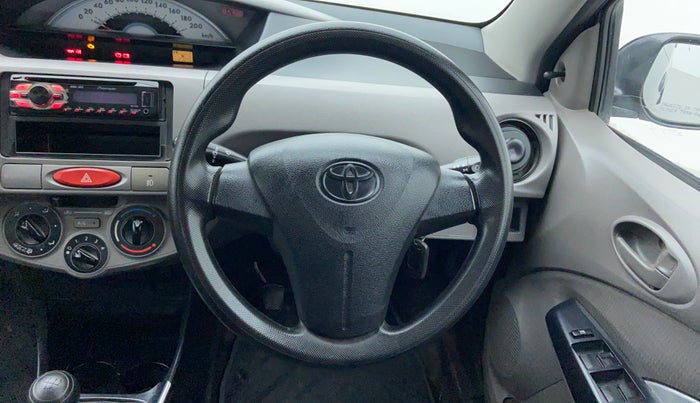 2011 Toyota Etios GD, Diesel, Manual, 1,23,343 km, Steering Wheel Close-up