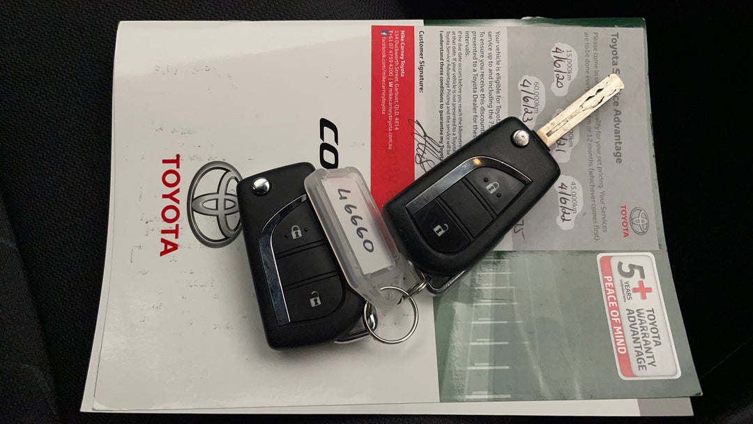 2019 Toyota Corolla Ascent Sport, Automatic, 72346 km, Key Close-up